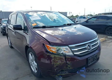 2012 Honda Odyssey Touring/Touring Elite from USA, damaged, VIN 5FNRL5H97CB019665